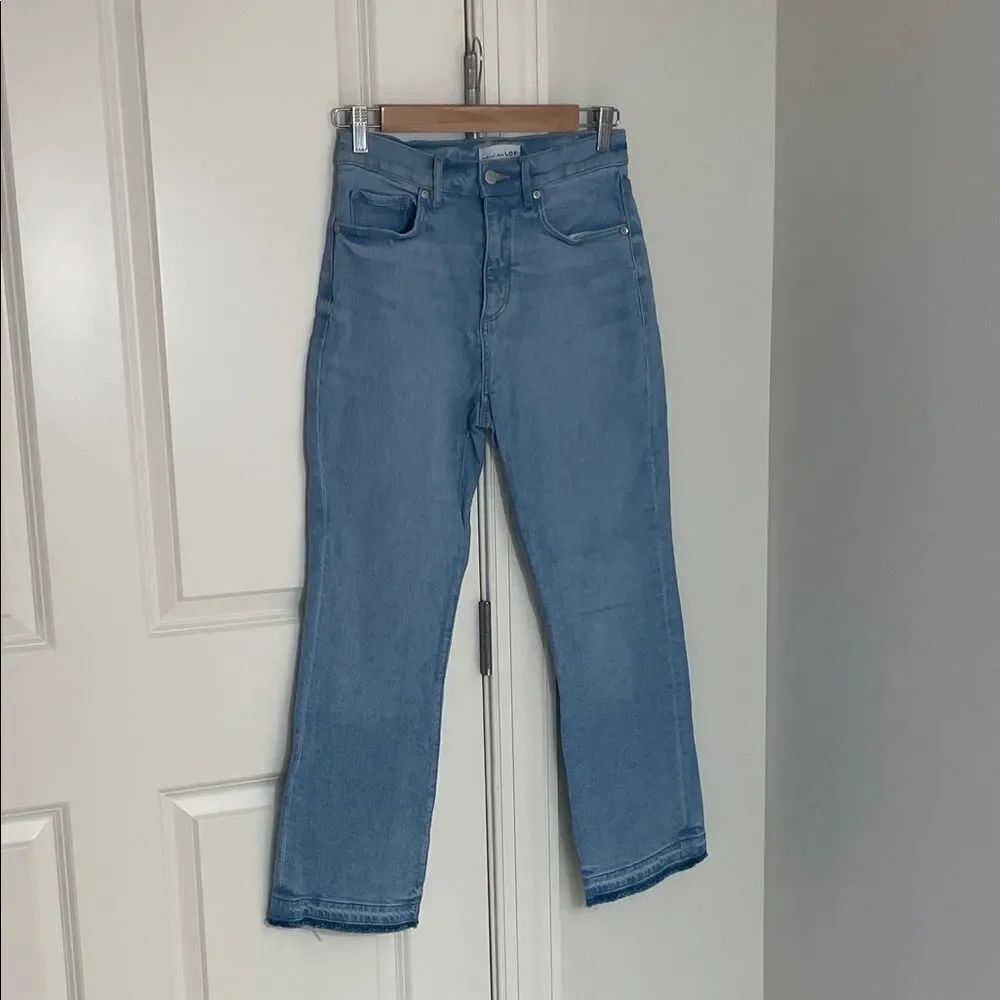 Loft High Rise Kick Flare Jeans